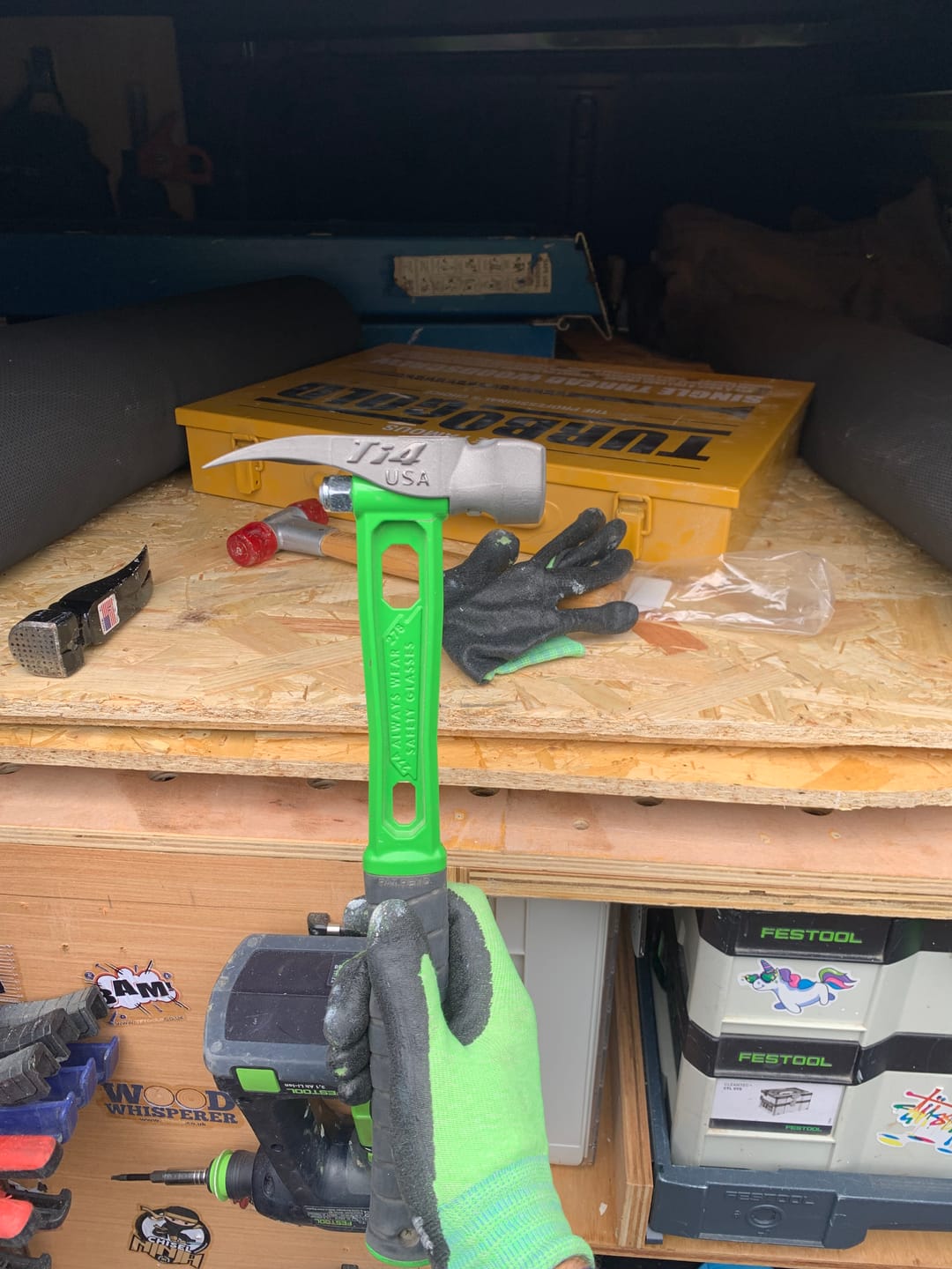 Customer photo review of Martinez Tools | M4 7oz Titanium Head