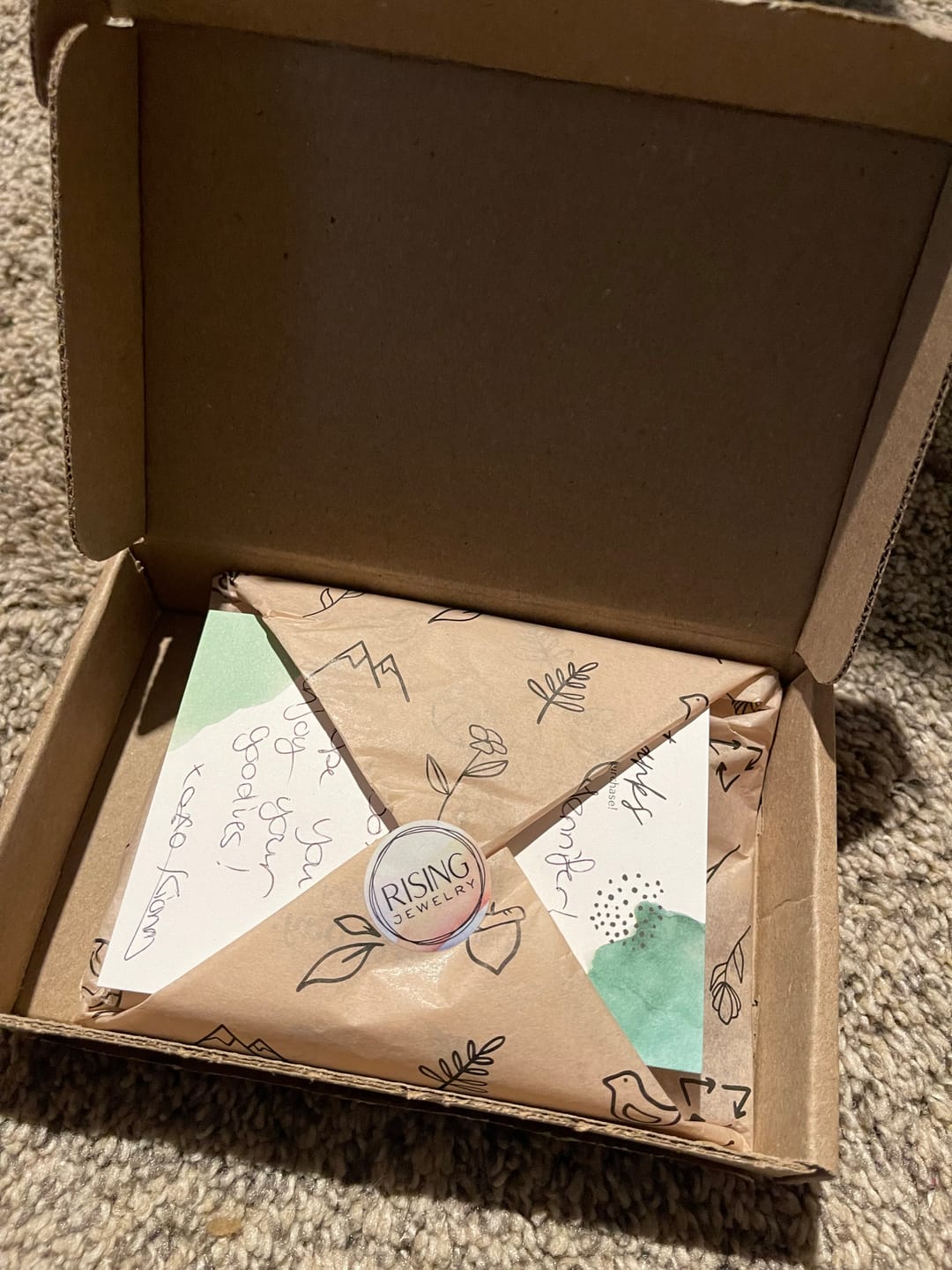 Customer photo review of Mystery Box