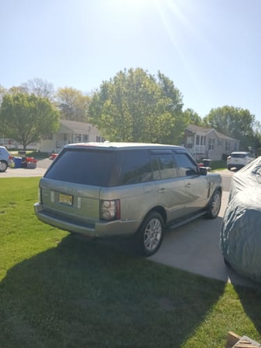 Customer photo review of 2007-2012 Range Rover L322 Chassis 4-Wheel Air Suspension Conversion Kit With Warning Light Module (LB54BM)