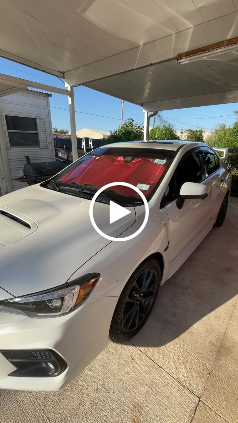 Customer video review of 2015-21 Subaru WRX | STi Window Visors Wind Deflectors Rain Guards