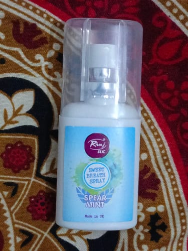 Customer photo review of Sweet Breath Spray (Spear Mint)