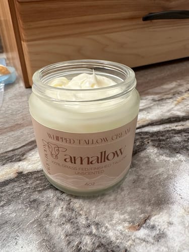 Customer photo review of Whipped Tallow Cream - Unscented