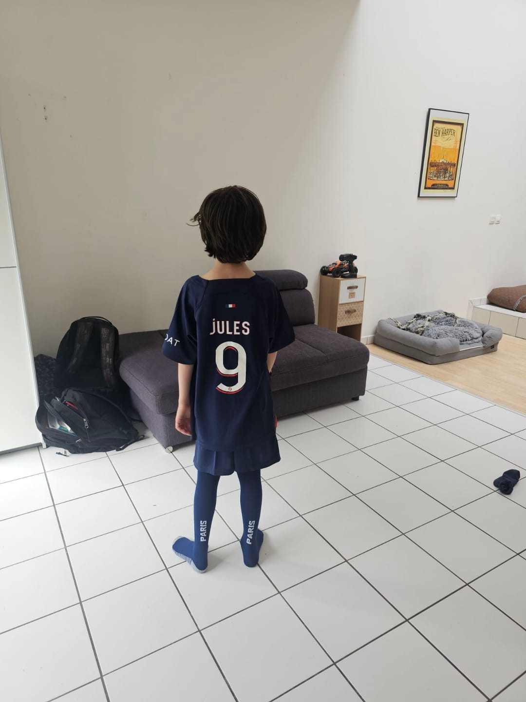 Customer photo review of Kit Domicile PSG 23/24 - Enfant