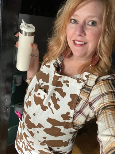 Customer photo review of Farmhouse Apron