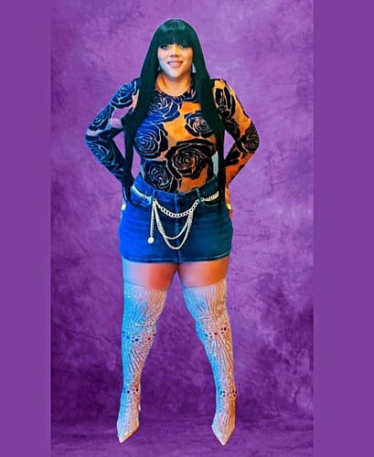 Customer photo review of CHEVELLE-MULTI STILETTO BOOT