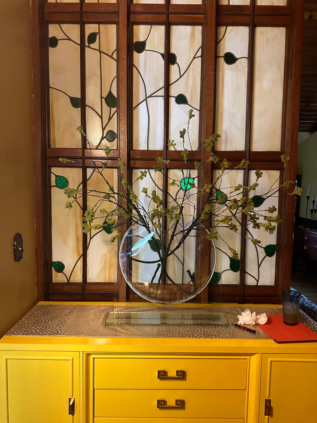 Customer photo review of Artificial Branch with Green Buds, High Quality Artificial Flower, DIY Flora, Home Decoration, Gifts, Home Decor by DesignedBy The Boss