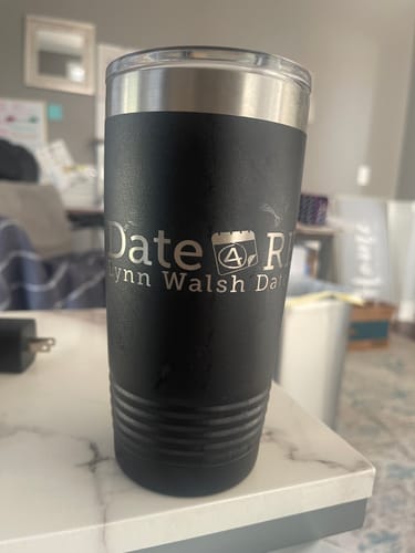Customer photo review of (6) Custom 20oz Tumblers