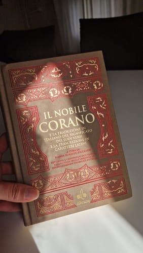 Customer photo review of Corano traslitterato con traduzione in italiano - grande formato (15×20,5 cm)