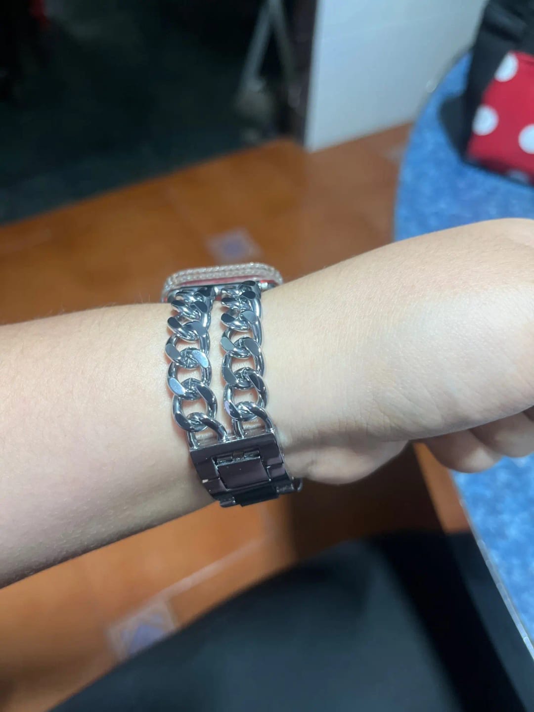 Customer photo review of NEU: Apple Watch Metallarmband "Josefin"