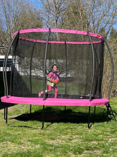 Customer photo review of Kangaroo Hoppers 10Ft/12Ft Weld-less Trampoline
