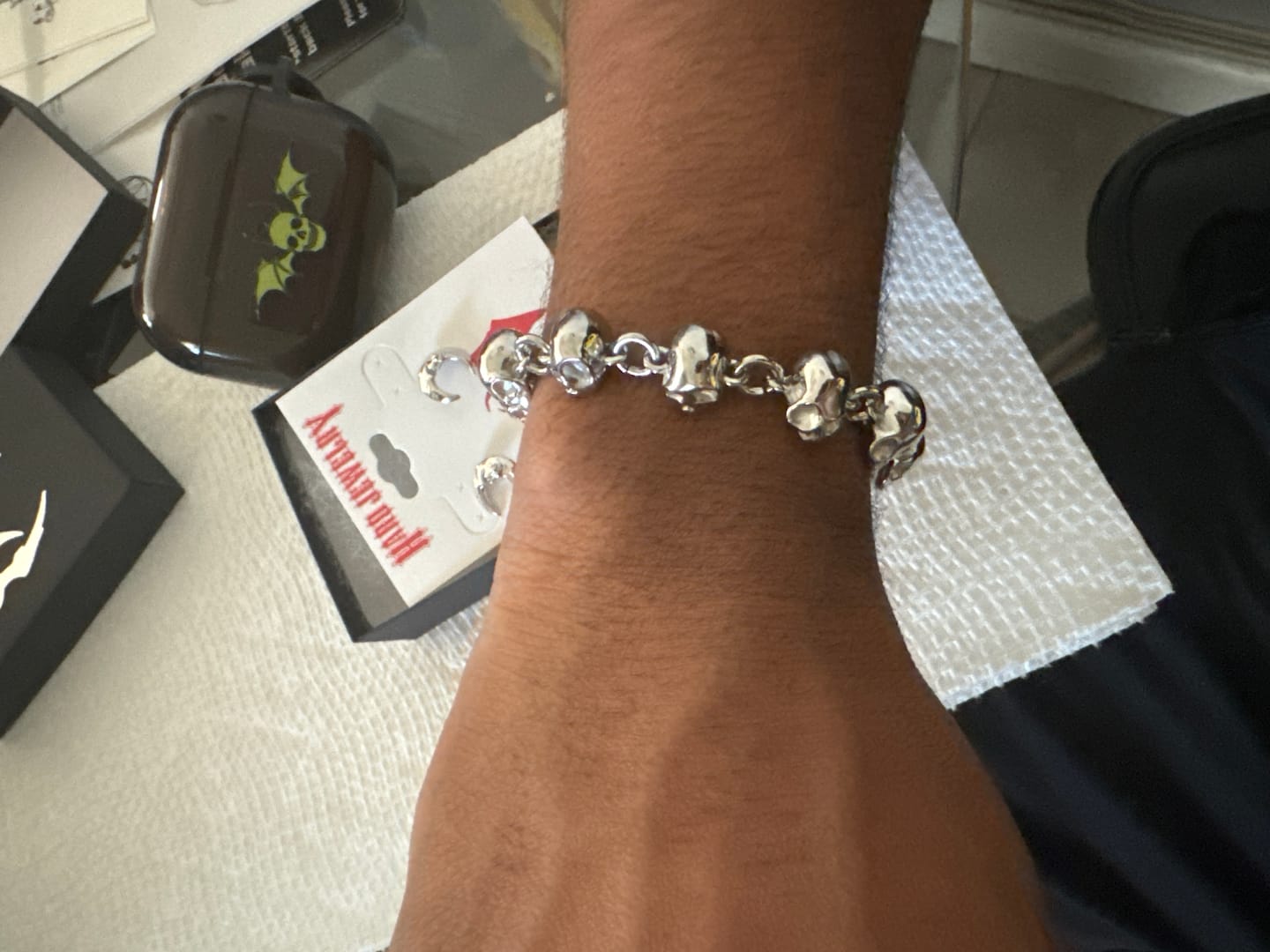 Customer photo review of 10 STAGES OF ADDICTION BRACELET