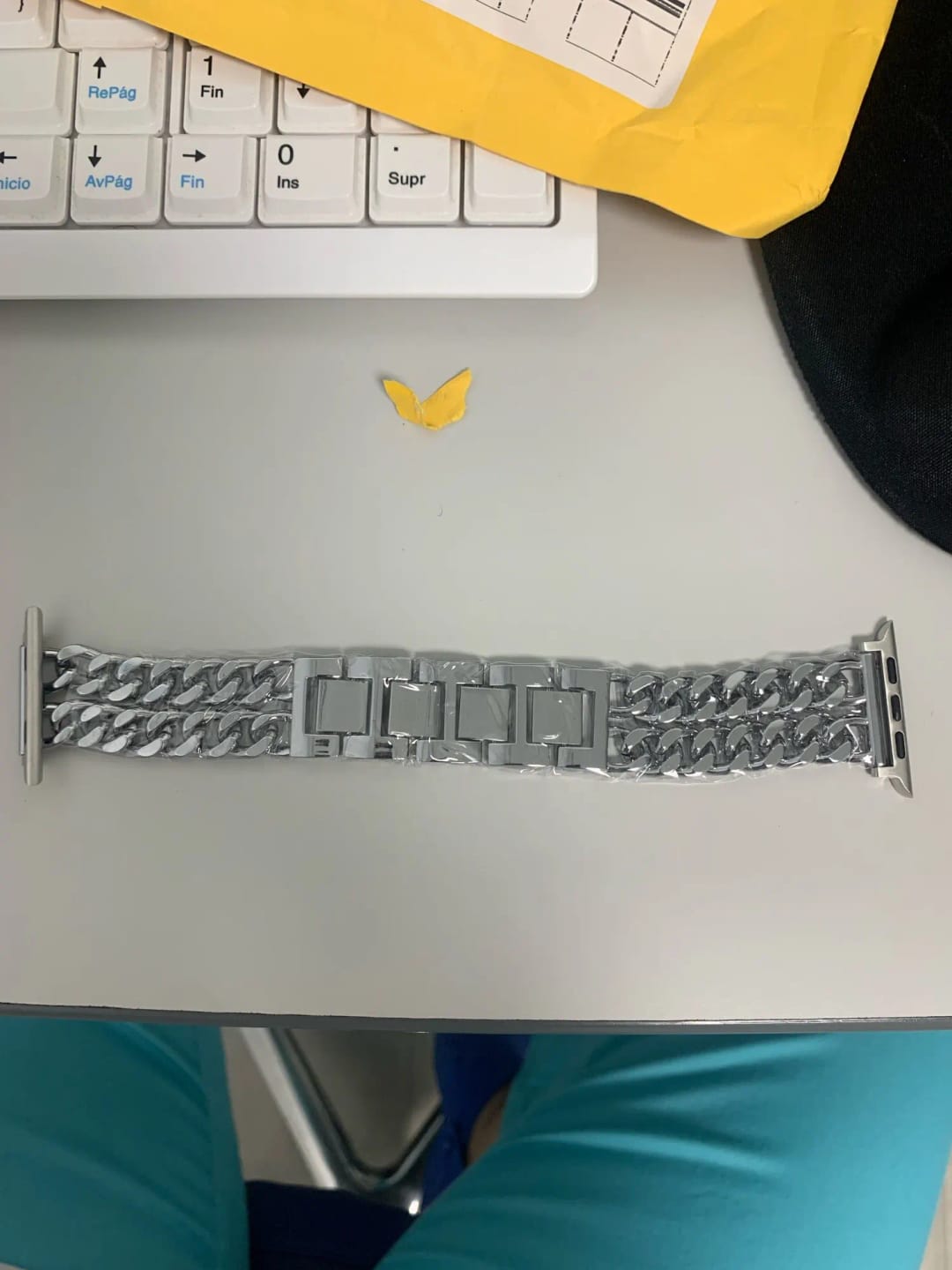 Customer photo review of NEU: Apple Watch Metallarmband "Josefin"