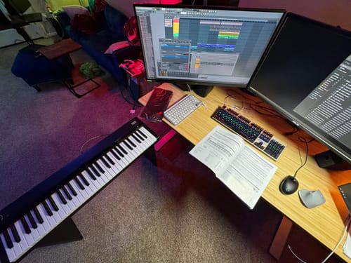 Customer photo review of DONNER DK-10S 61Key Electronic keyboard