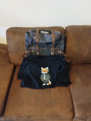 Customer photo review of Finn Fuchs  - Bio Herren Shirt