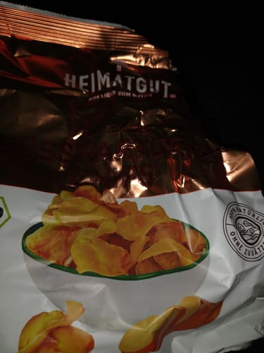 Customer photo review of Bio Süßkartoffel Chips - MHD: 13.04.24