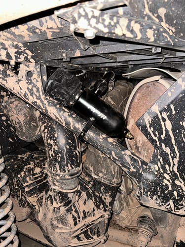 Customer photo review of RPM SxS Dual Baffle Can-Am Maverick X3 Oil Catch Can