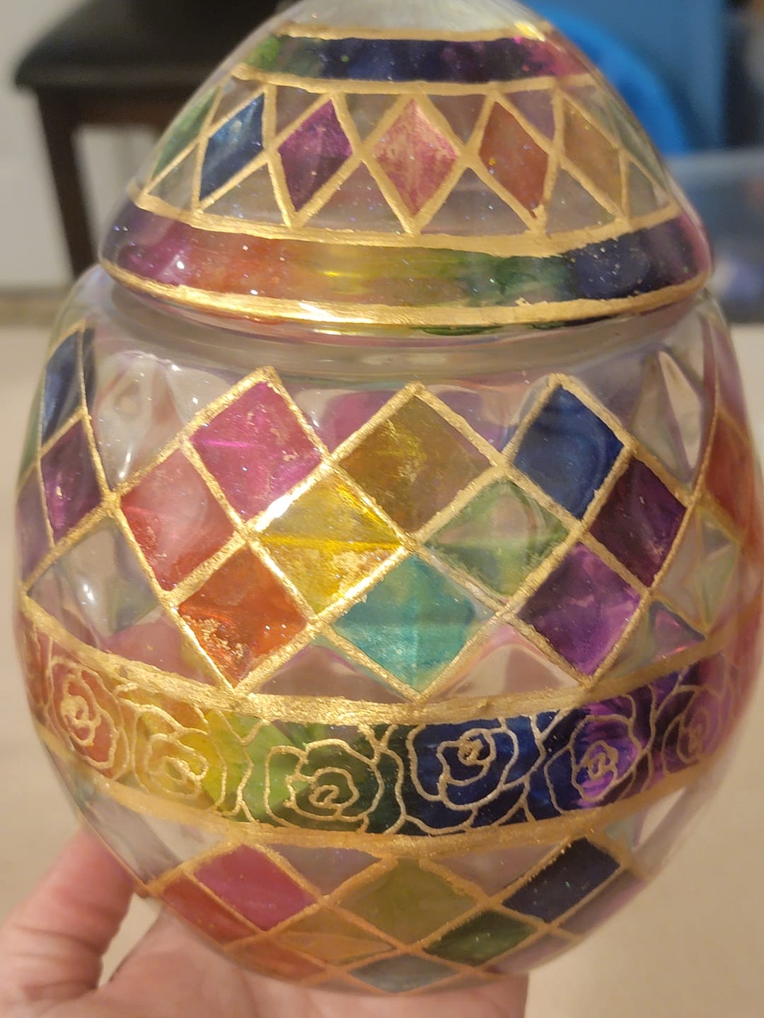 Customer photo review of Easter Jar READY TO SHIP