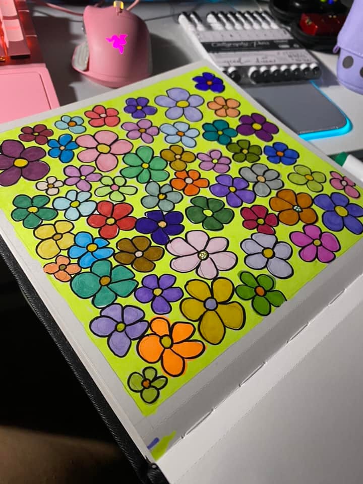 Customer photo review of Ohuhu Marker Pads Art Sketchbooks for Markers, 2 Pack