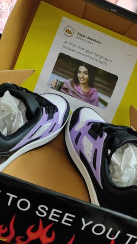 Customer photo review of ASH Black Purple