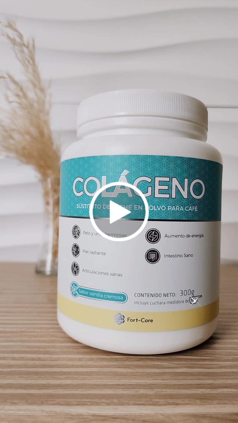 Customer video review of Colágeno Fort Core