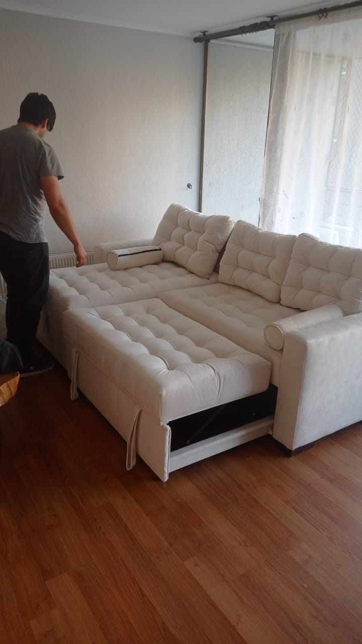 Customer photo review of Sofá cama Praga