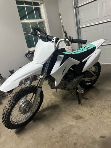Customer photo review of Custom Seat Cover: 08-'24 TTR110