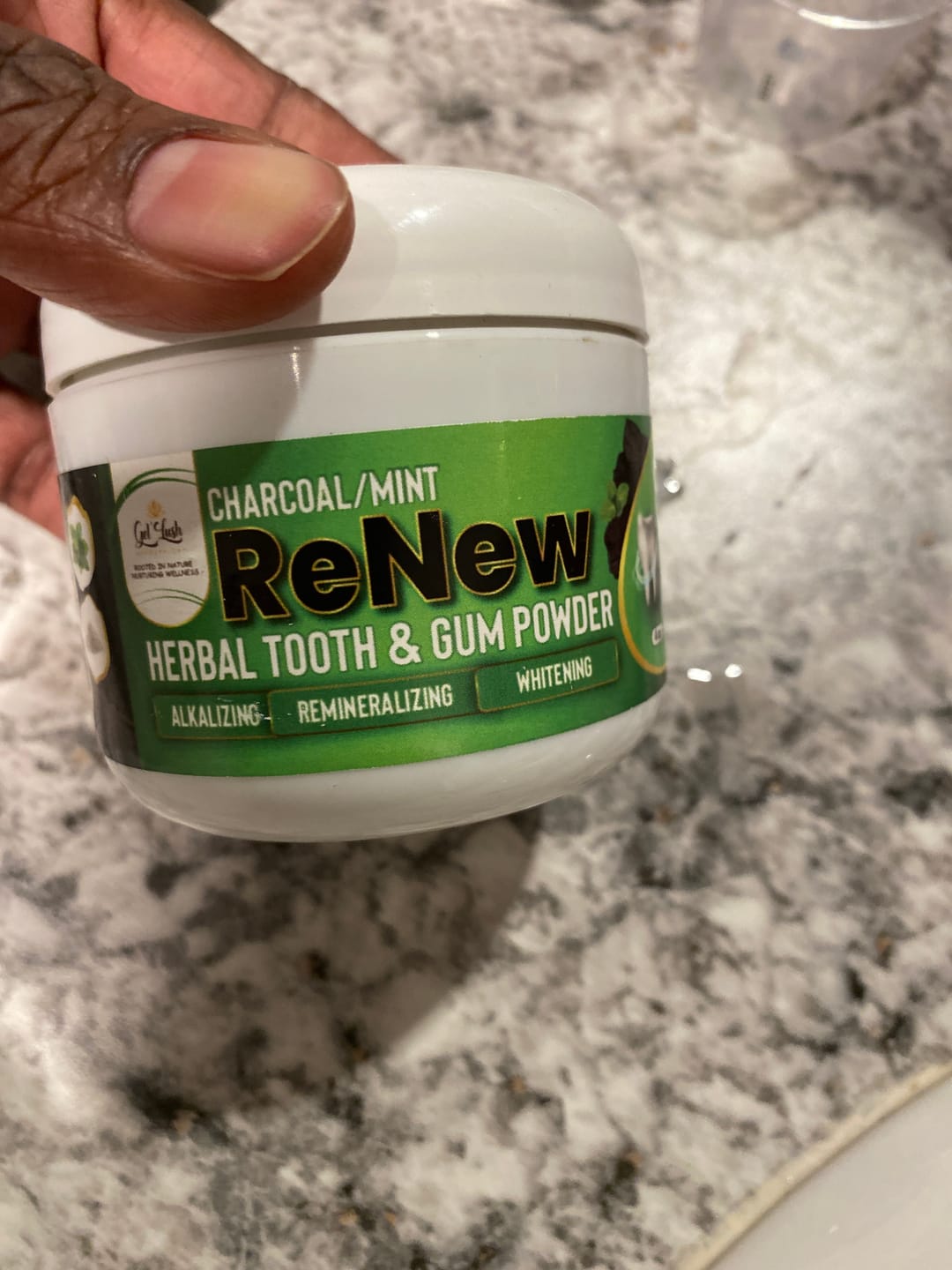 Customer photo review of ReNewTooth & Gum Powder