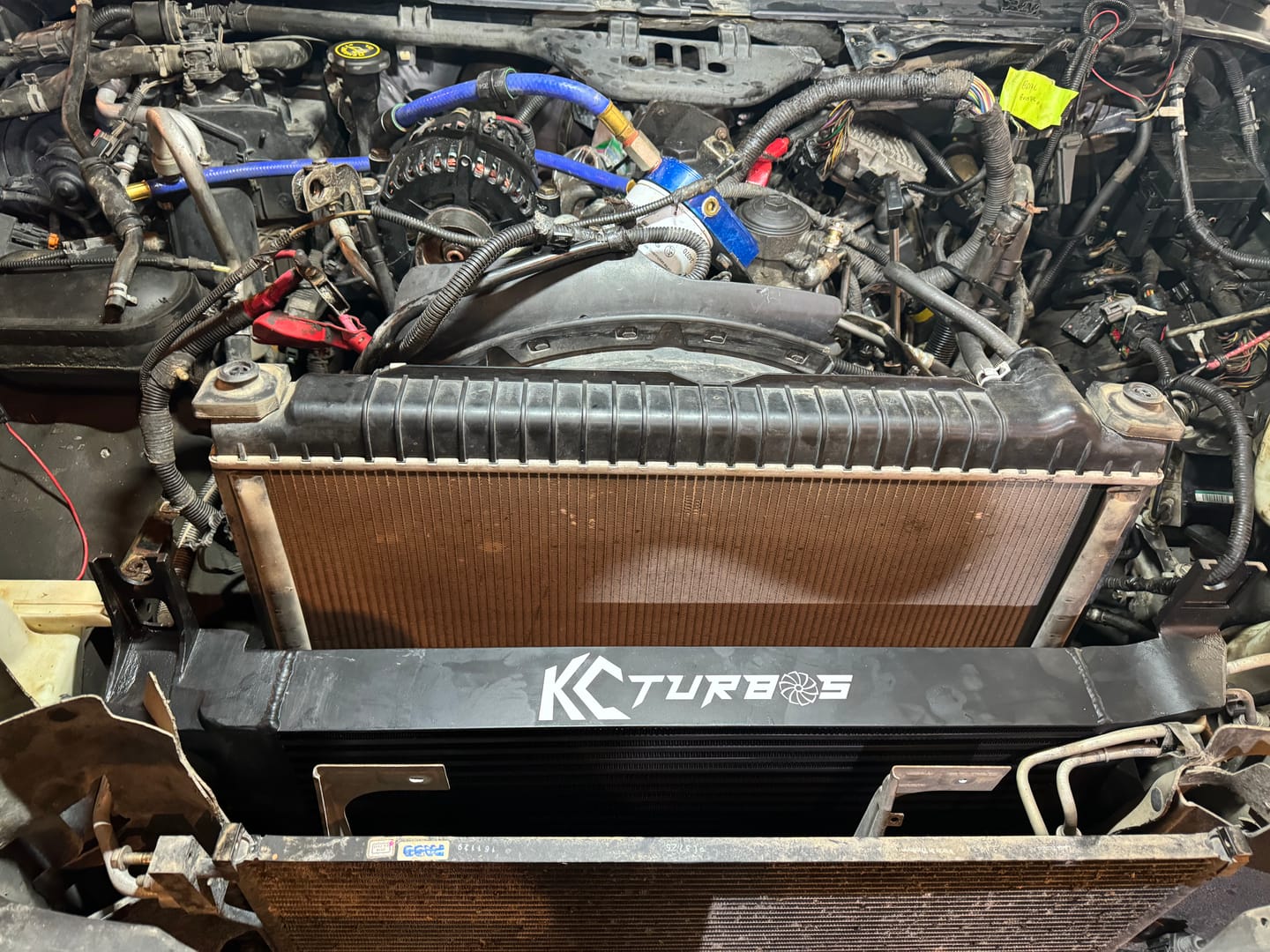 Customer photo review of 2003-2007 Powerstroke KC Upgraded Intercooler (302291)