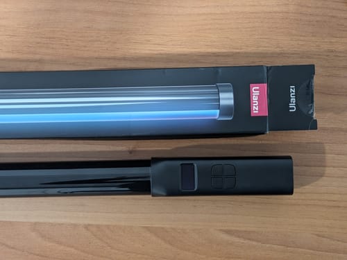 Customer photo review of Ulanzi VL119 RGB Handheld Videoleuchte Lichtstab 2907