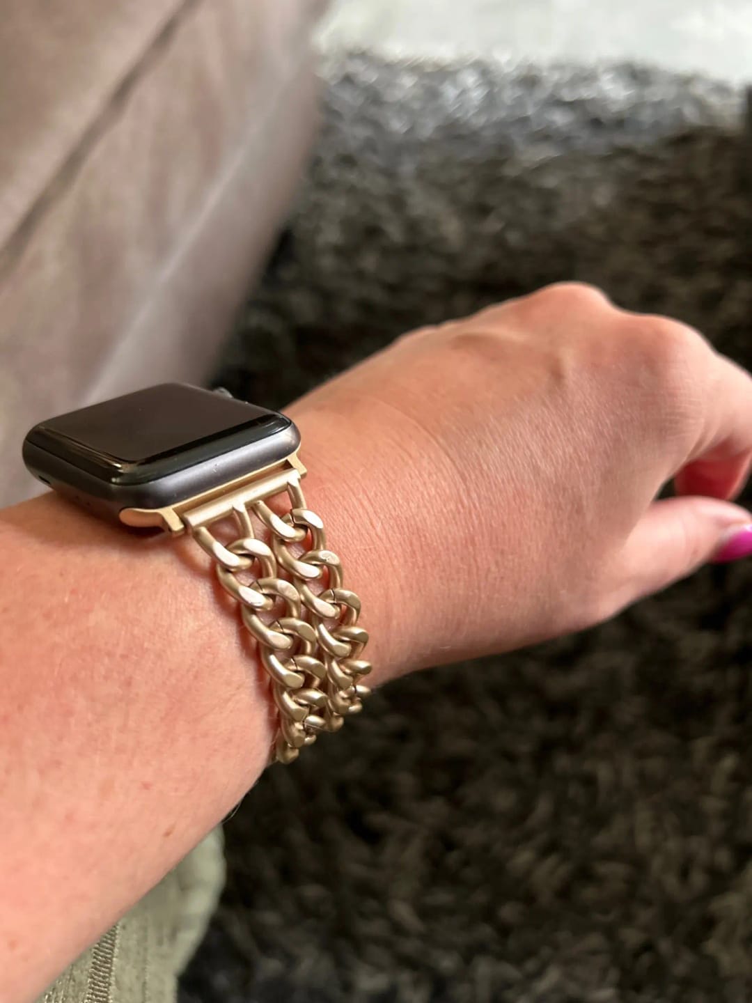 Customer photo review of NEU: Apple Watch Metallarmband "Josefin"