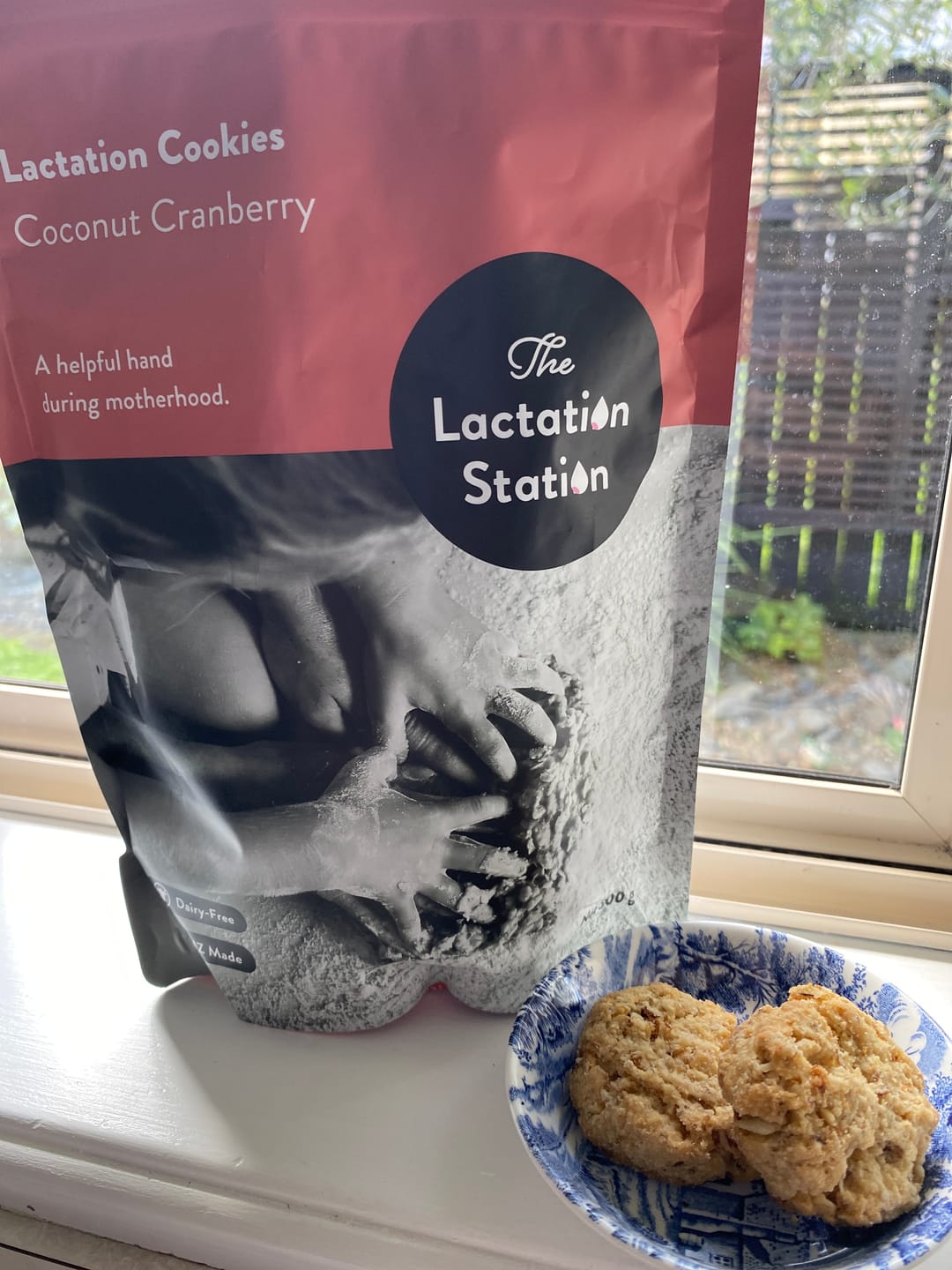 Customer photo review of Coconut Cranberry Lactation Cookies - Dairy Free