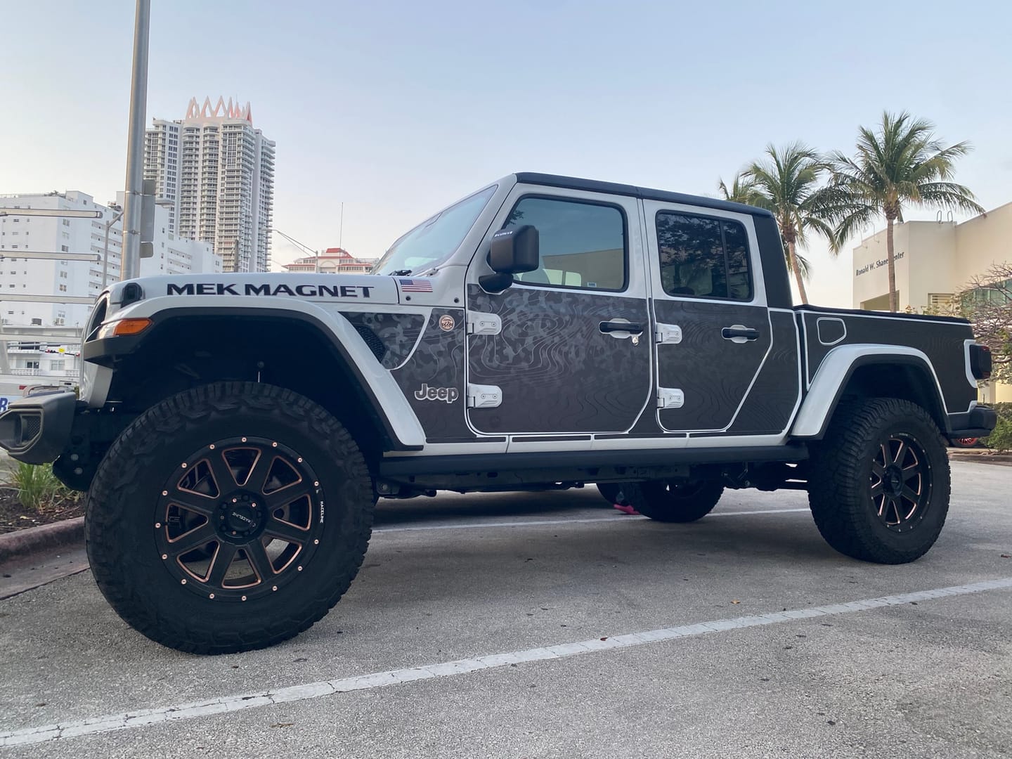 Customer photo review of MEK Removable Trail Armor: JT