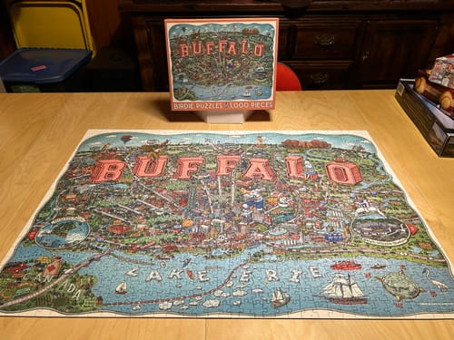 Customer photo review of Buffalo | 1000 Piece Puzzle