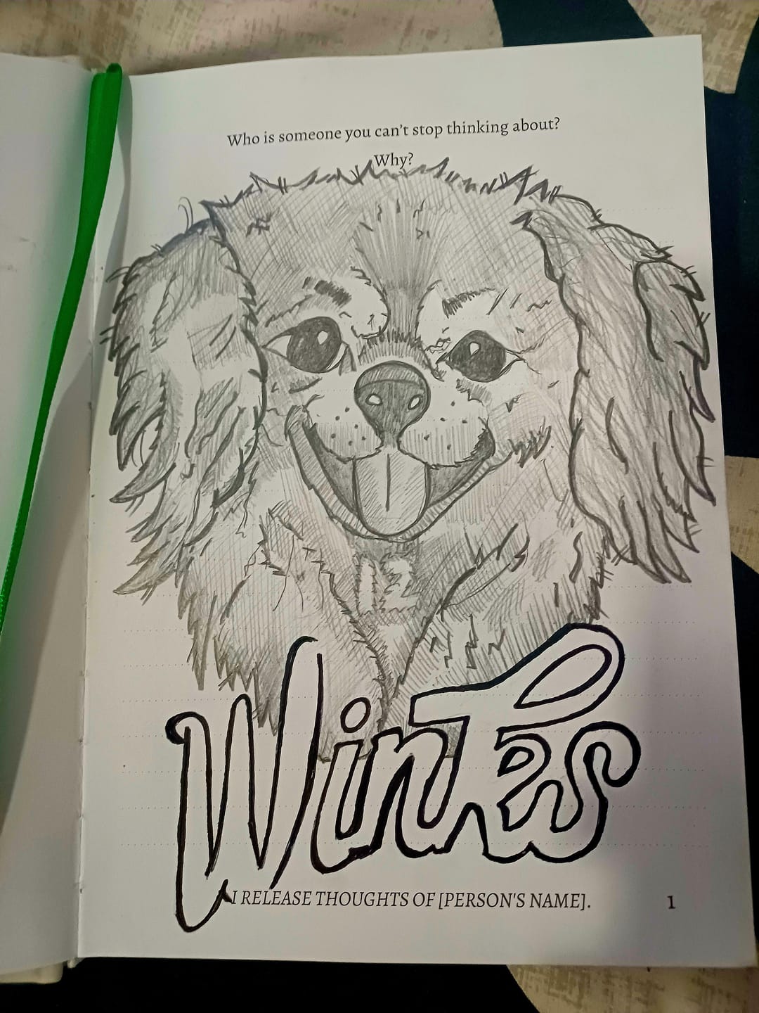 Customer photo review of Let It Go Journal