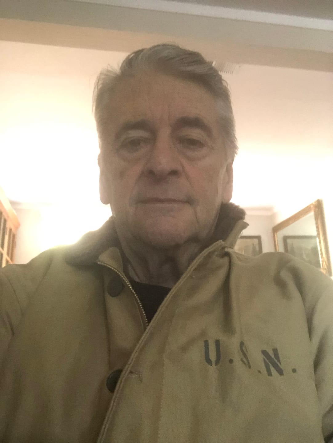 Customer photo review of 1940s US Navy N-1 Deck Jacket - Cost-effective Version