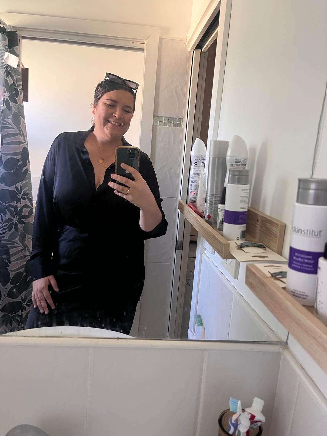 Customer photo review of I AM GEMINI ZODIAC AFFIRMATION NECKLACE