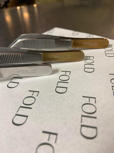 Customer photo review of Medium Offset Tweezers & Holdfast Magnetic Pin Bundle