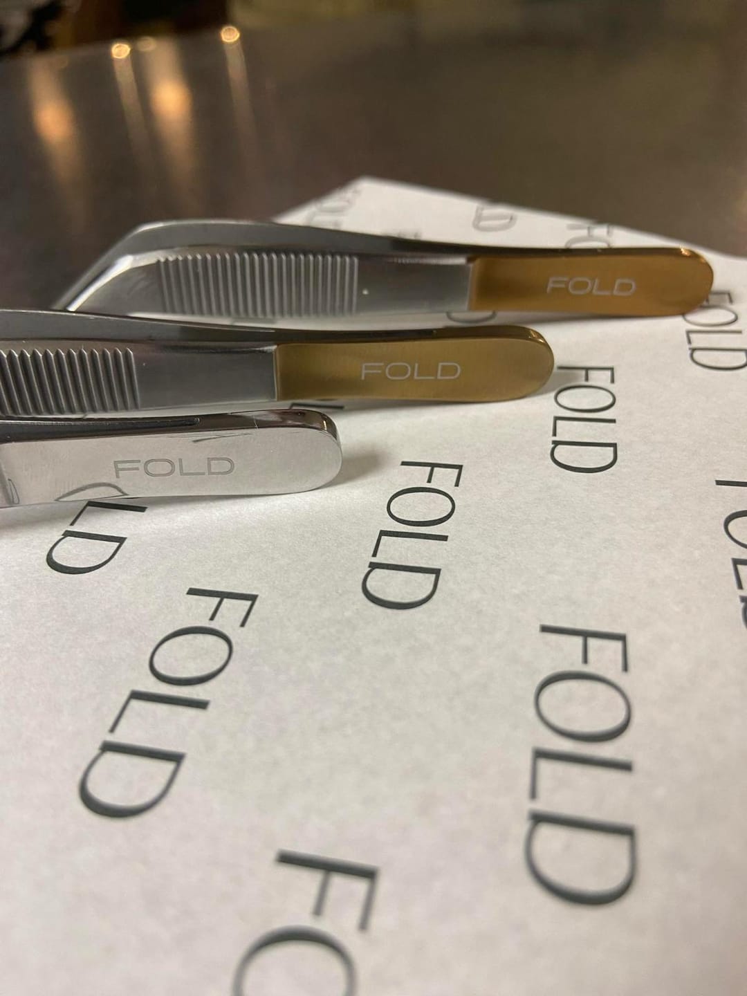 Customer photo review of Medium Offset Tweezers & Holdfast Magnetic Pin Bundle