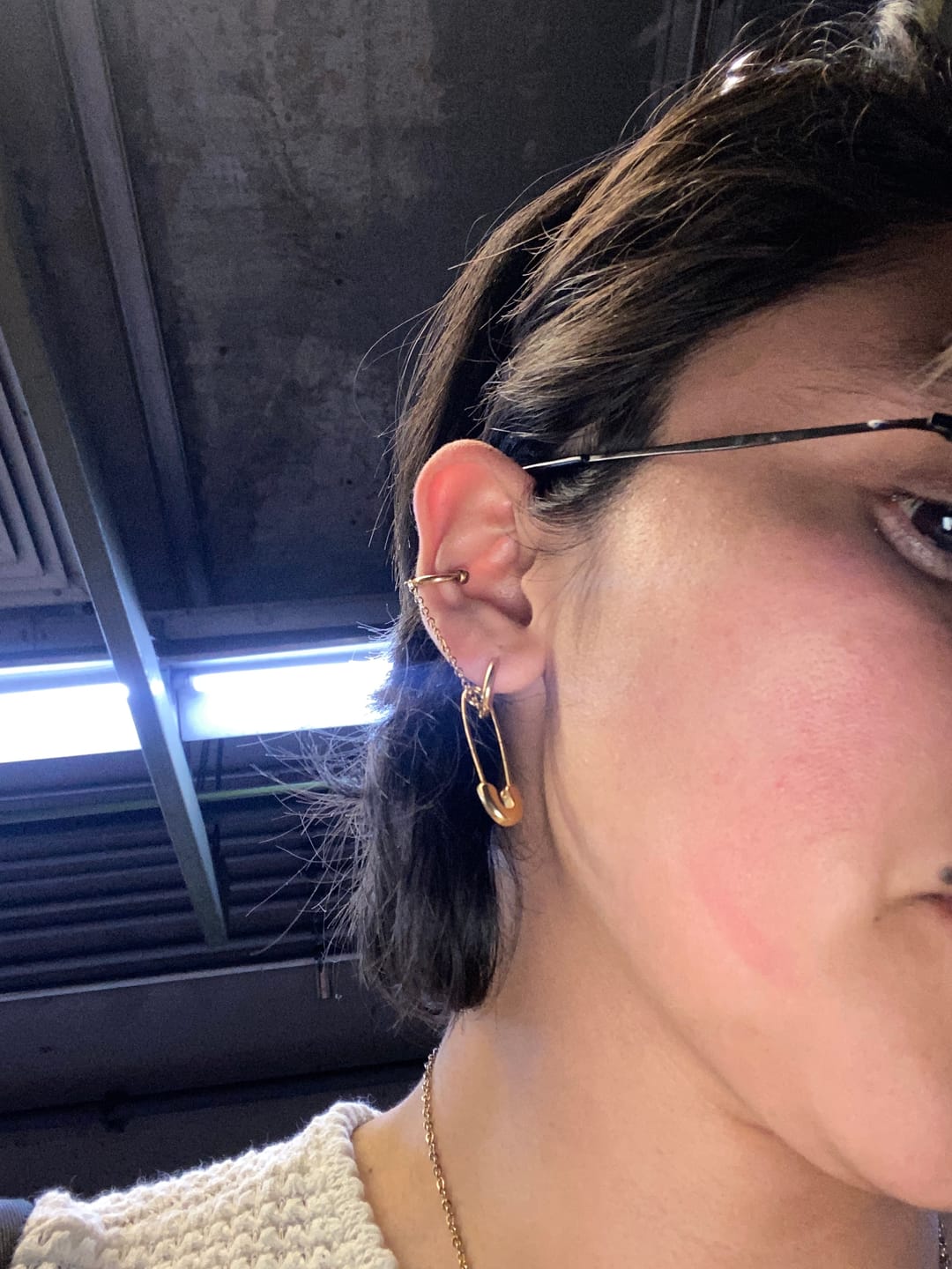 Customer photo review of Ear cuff con extensión