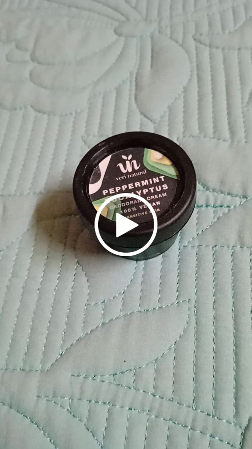 Customer video review of [15% OFF] Mini - Mild/Sensitive Skin Natural Deodorant Cream