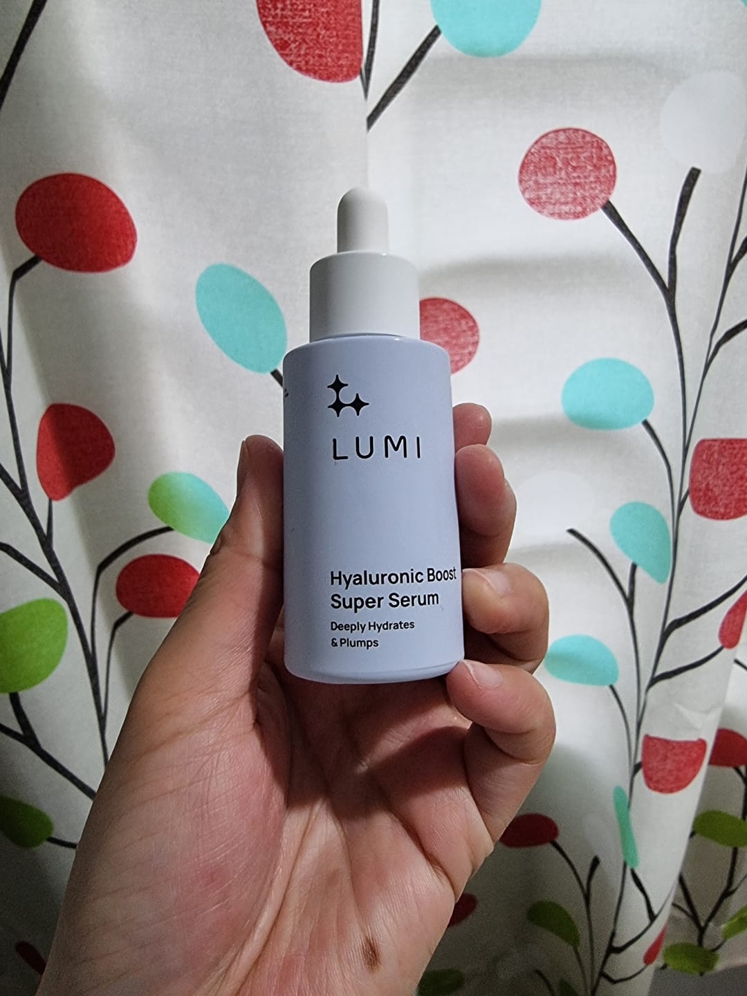 Customer photo review of Hyaluronic Boost Super Serum