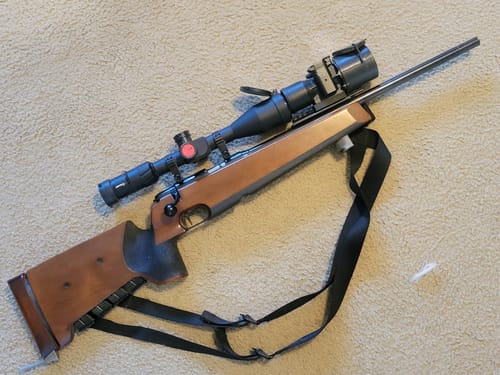 Customer photo review of Sniper ZT 5-25x50 FFP First Focal Plane (FFP) Scope with Red/Green Illuminated Reticle