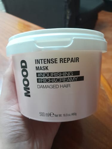 Customer photo review of Mascarilla Reparación Intensa 500ml Mood
