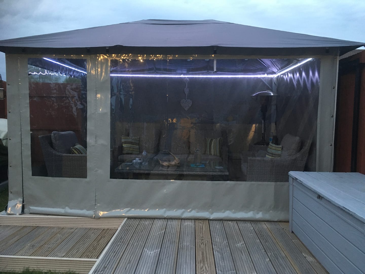Customer photo review of Glendale Highfield Gazebo Canopy