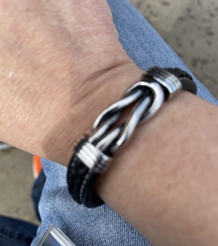 Customer photo review of Til Barnebarnet Mitt - Jeg vil alltid være med deg - Infinity Armbånd