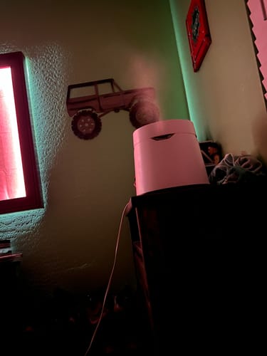 Customer photo review of Carepod One - Stainless Steel Humidifier