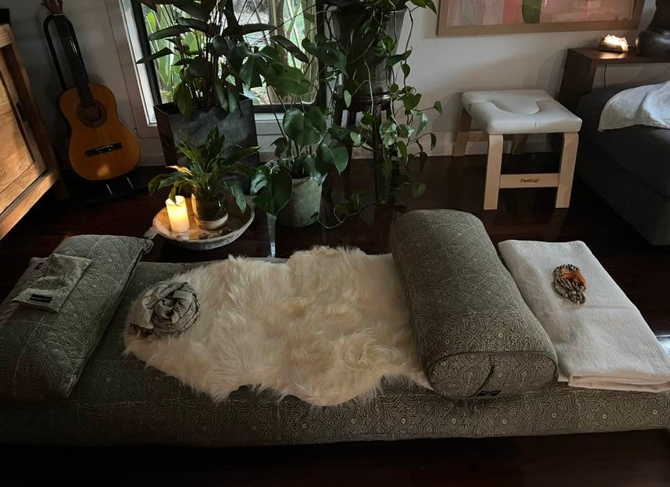 Customer photo review of Wind Star Yoga Nidra and Meditation Comfort Bundle