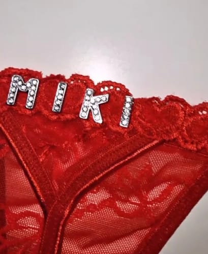 Customer photo review of LoveBomb - personalisierter Tanga