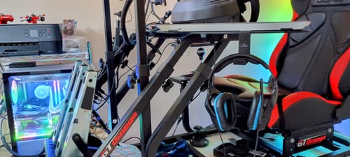 Customer photo review of ART Simulator Single Monitor Mount