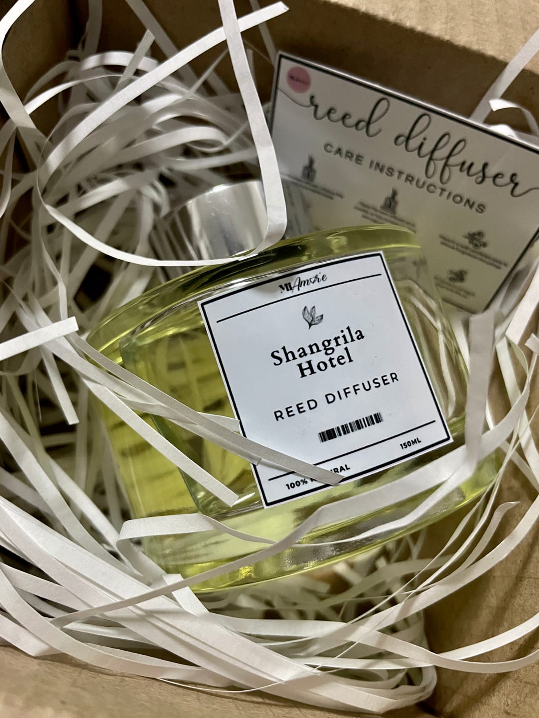 Customer photo review of Mi Amore PREMIUM REED DIFFUSER 150ML